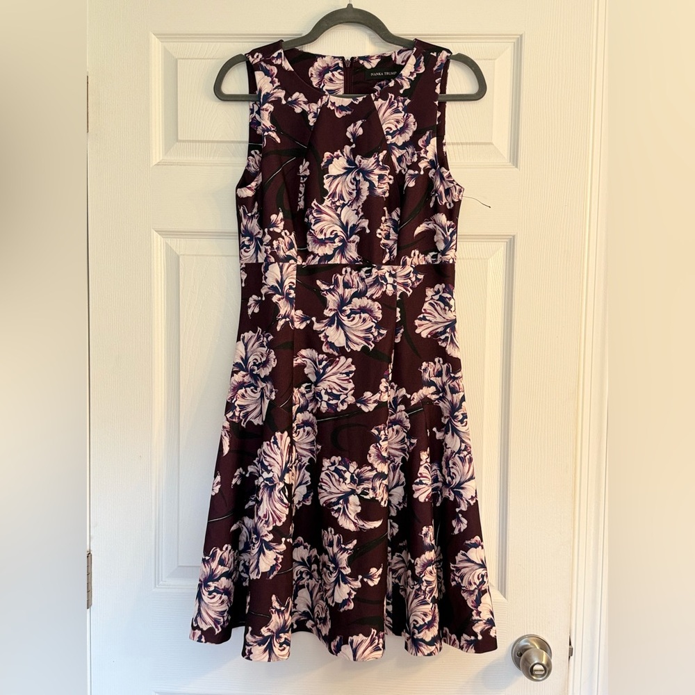 Ivanka Trump Floral Midi Dress